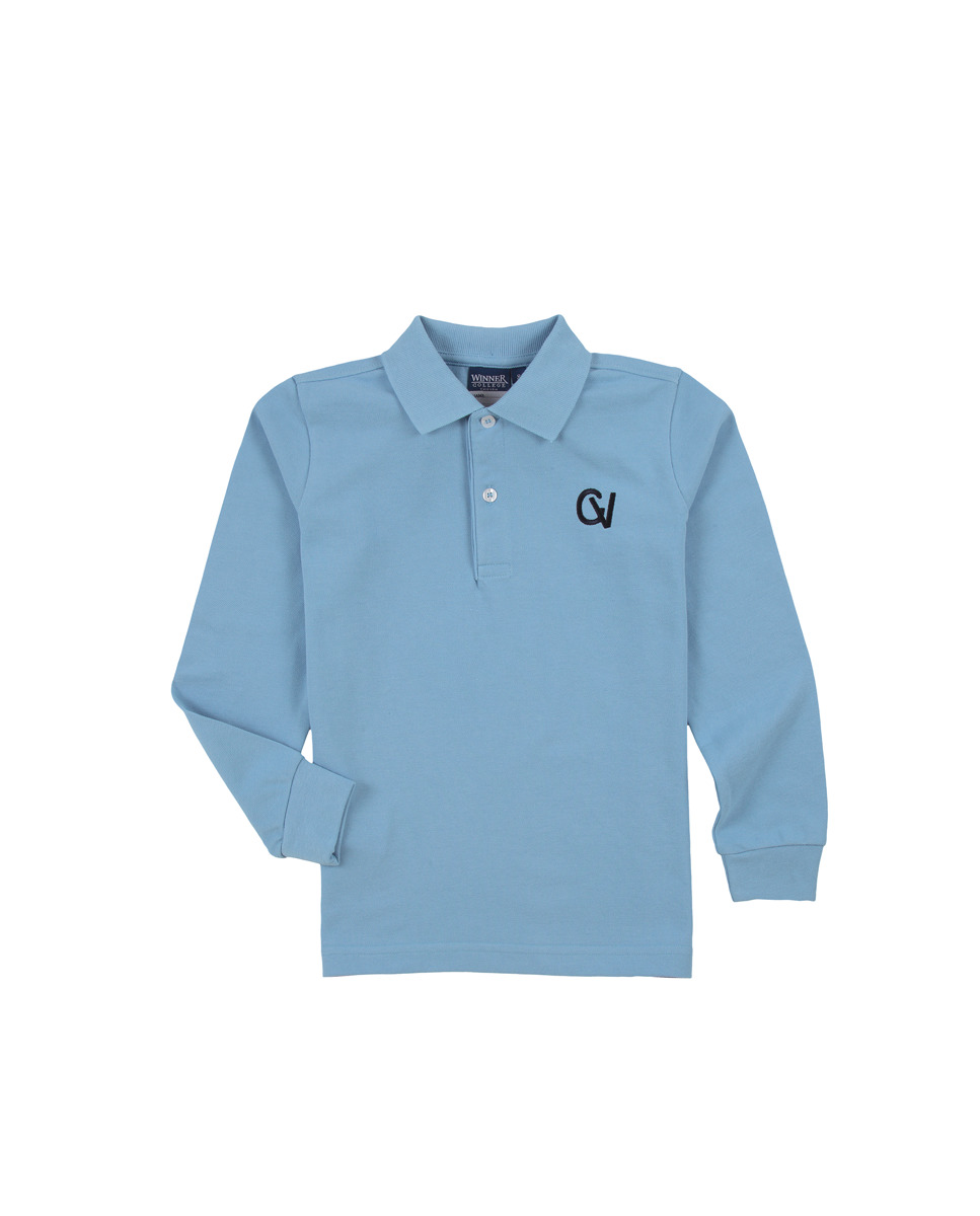 Polo uniforme - Manga larga
